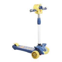 Portable Scooter - Three PU Wheels Vehicle