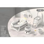 7 in 1 Bathtub Set - Complete Bath Accessories