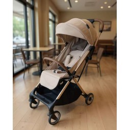 Premium Stroller - 4 Canopy Sand Finish
