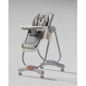 2 in 1 High Chair - Convertible Rocking Chair
