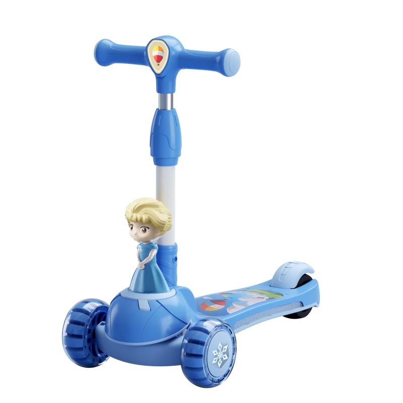 Kick Scooter - Adjustable Height LED Wheel