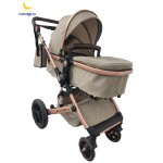 3 in 1 Stroller - Reversible with Bassinet