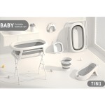 7 in 1 Bathtub Set - Complete Bath Accessory