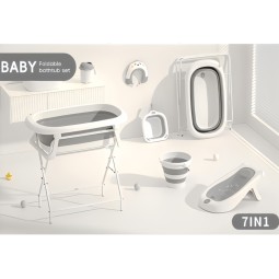 7 in 1 Bathtub Set - Complete Bath Accessory