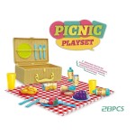 Picnic Play Set - Pretend Food with Basket