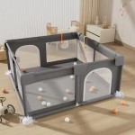 Baby Safety Playpen - Customizable Foldable