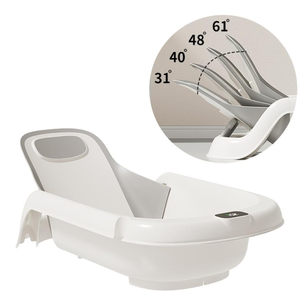 Baby Bathtub - Reclining Angle Adjustable