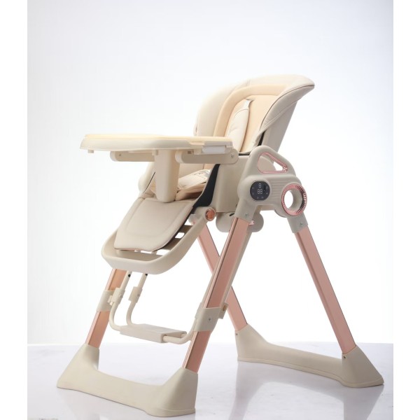 Baby Feeding Chair - Locking Wheels Cushion