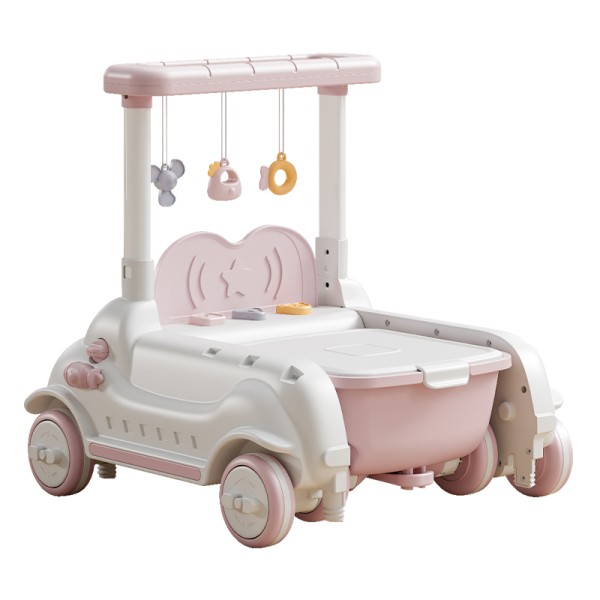 Sliding Car - Musical with Storage Basket