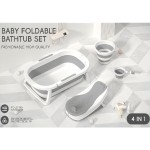 4 in 1 Bathtub Set - Compact Folding Design