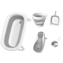 5 in 1 Bathtub Set - Foldable Compact Design