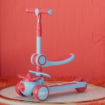 Children Scooter - Portable with Flash Wheels