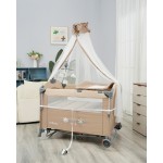 Electric Baby Cradle - 5 Speed Rocking Modes