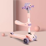 Portable Scooter - Three PU Wheels Vehicle