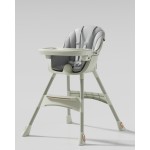 Baby High Chair - Adjustable Tray Wheels