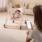 2 in 1 High Chair - Convertible Bassinet