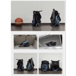 Baby Stroller - Bassinet with Large Wheels