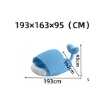 Inflatable Pool - Whale Shape Canopy for Kids