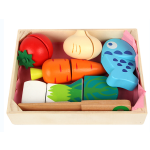 Play Food Set - Cutting Pretend Kitchen Toy