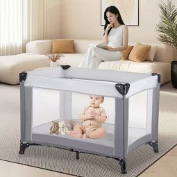 Baby Playard - Aluminum Frame Mosquito Net