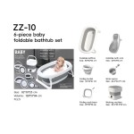 6 in 1 Bathtub Set - Foldable Baby Bathing