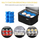 Breast Pump Backpack Manufacturer - Double Layer Feeding Pump Storage Backpack