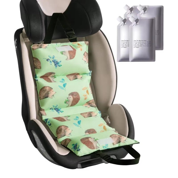 Stroller Cooling Pad Manufacturer - Summer Breathable Insulated Cushion with Ice Pack