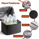 Baby Bottle Cooler Bag Manufacturer - Double Layer Thermal Insulated Nursing Bag