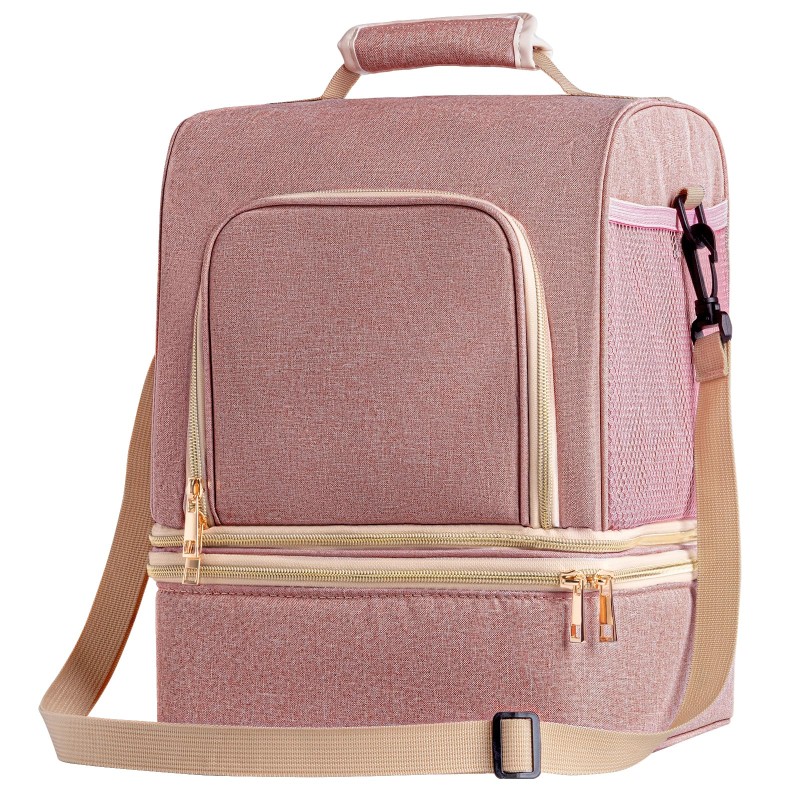 Nursing Cooler Bag Manufacturer - Double-Deck Insulated Mummy Cooler Backpack