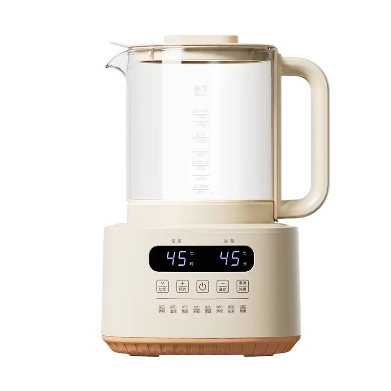 Baby Formula Milk Maker Factory - Household Temperature Control Glass Kettle