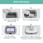 Wet Wipes Warmer Factory - Large Capacity Night Light Wet Tissue Heater