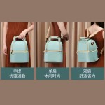 Baby Bottle Cooler Bag Factory - 6 Bottles Breastmilk Storage Backpack Cooler