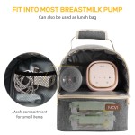 Breastmilk Cooler Bag Factory - 6 Bottles Double Layer Travel Nursing Bag