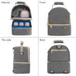 Breastmilk Cooler Bag Factory - 6 Bottles Double Layer Travel Nursing Bag
