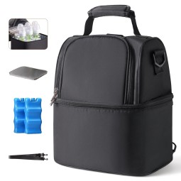 Baby Bottle Cooler Bag Manufacturer - Double Layer Thermal Insulated Nursing Bag
