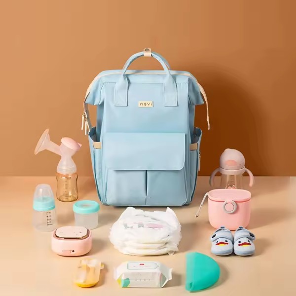 Baby Diaper Bag Manufacturer - Large Capacity Multi-Pocket Mummy Backpack