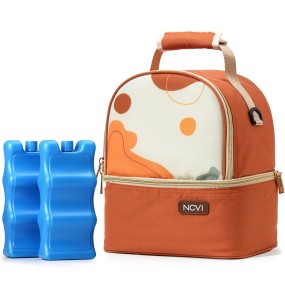 Baby Bottle Cooler Bag Manufacturer - Outdoor Double Deck Cooling Insulated Bag