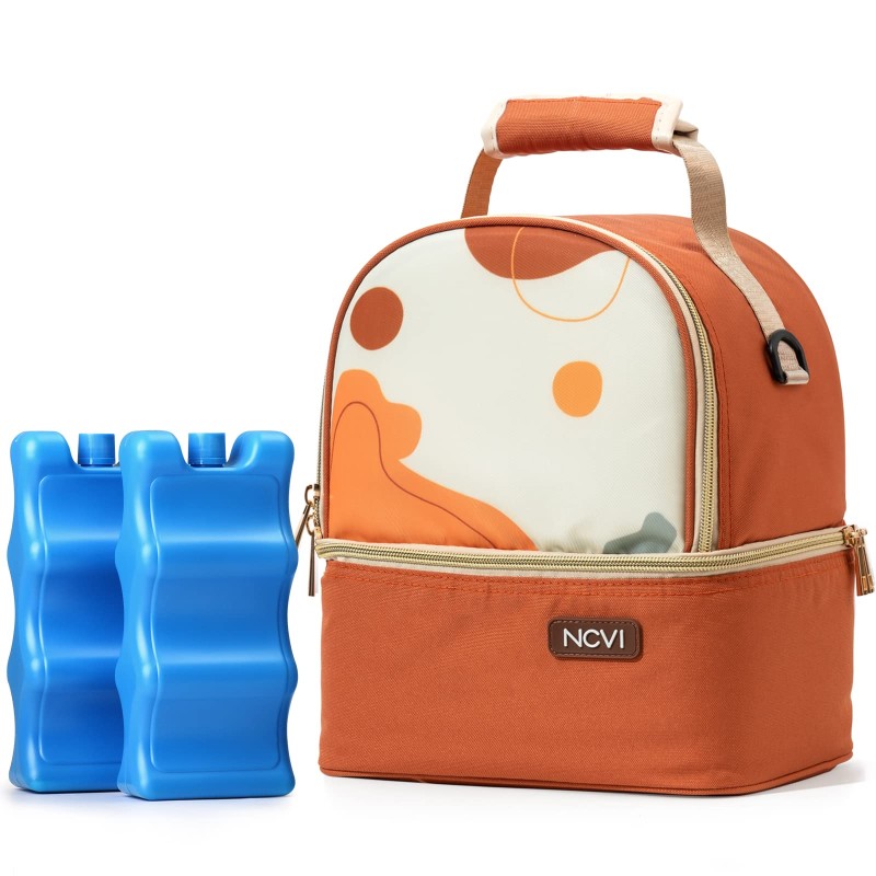 Baby Bottle Cooler Bag Manufacturer - Outdoor Double Deck Cooling Insulated Bag