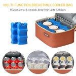Baby Bottle Cooler Bag Manufacturer - Outdoor Double Deck Cooling Insulated Bag