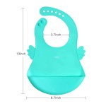 Baby Bib Factory - BPA Free Silicone Wash-Free Waterproof Food Catcher Bib