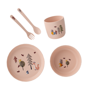 Plate and Bowl Set - Recycle Plastic Kids