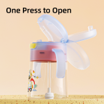 Baby Drinking Cup - 280ml Tritan Straw Training