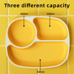 Baby Feeding Plate - BPA Free with Lid