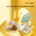 Feeding Bowl - Dinosaur Shape Inner Layer