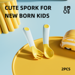 Feeding Utensil Set - Plastic Spoon Fork