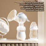 Manual Breast Pump - Portable 5oz Wide Neck