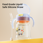 Baby Drinking Cup - 280ml Tritan Straw Training