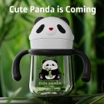 Toddler Straw Cup - Cute Panda Shape Design