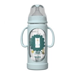 Glass Feeding Bottle - 240ml Wide Neck Handles