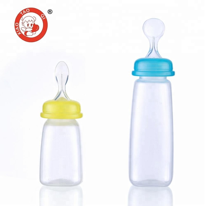 Feeding Spoon Bottle - Silicone Food Dispenser
